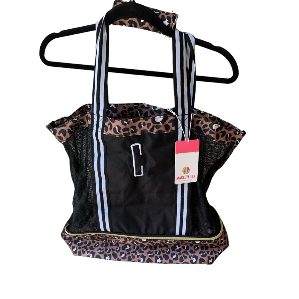 ⭐️MarleyLilly Leopard Beach Tote & Cooler Bag⭐️